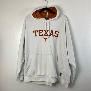 Nike Pullover Texan White Orange Hoodie Men’s size XL
